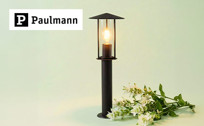 Zeitloses Design, wetterfest und stark – Paulmann bringt Licht ins Freie Zeitloses Design, wetterfest und stark – Paulmann bringt Licht ins Freie