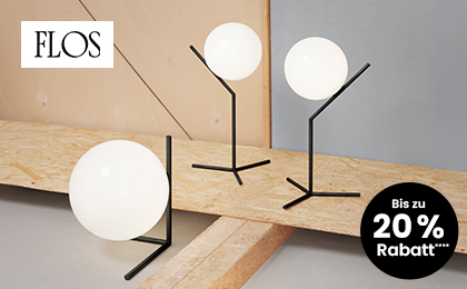 Spring Sale bei Flos Spring Sale bei Flos: Bis zu 20% Rabatt****