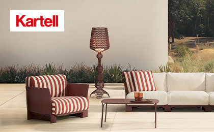 Kartell: Design, das drinnen wie draussen strahlt Kartell: Design, das drinnen wie draussen strahlt