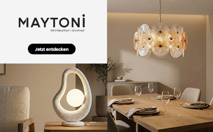 Maytoni - Wenn Licht zum Designobjekt wird Maytoni - Wenn Licht zum Designobjekt wird