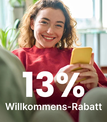 Ihr Willkommens-Rabatt bei Newsletter-Anmeldung