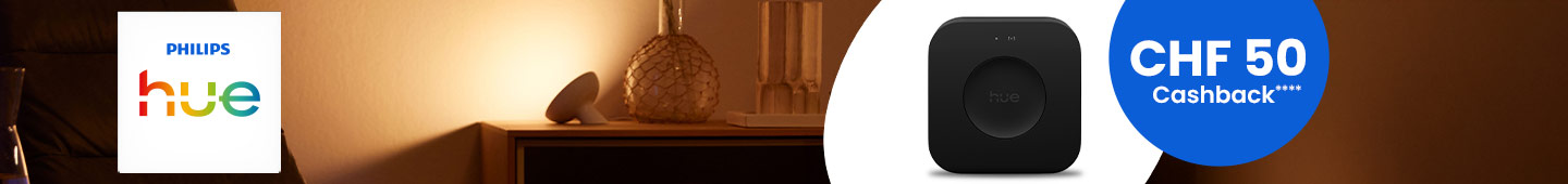 Philips Hue CHF 50 Cashback****