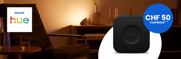 Philips Hue CHF 50 Cashback****